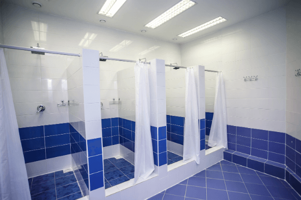 Gym Bathroom, Showers, and Lockers Cleaning Services | Quantum Facility Services Australia